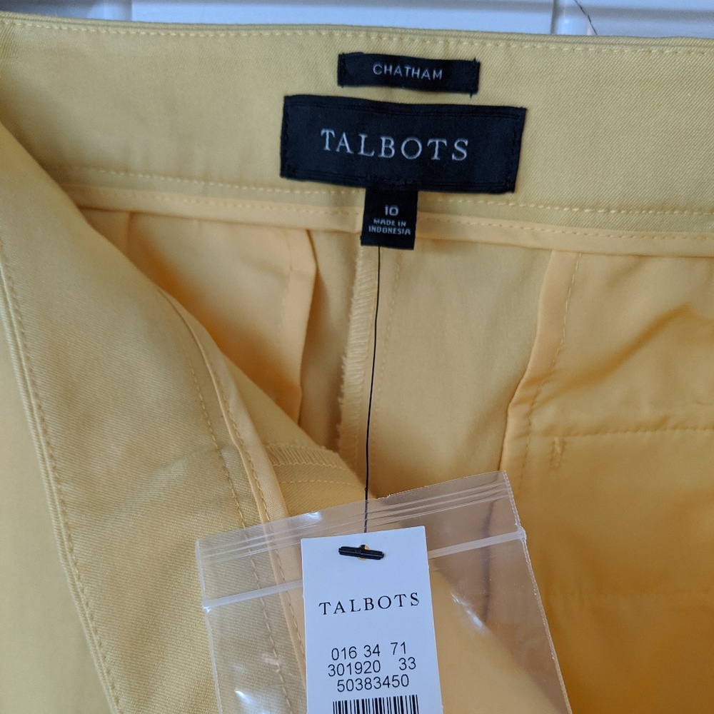 Talbots Chatham cut pants